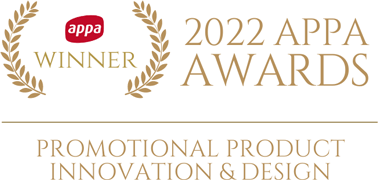 Winner - 2022 APPA Awards for Promotional Product Innovation & Design