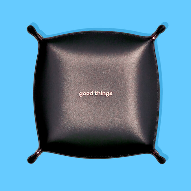Vegan Leather Tray