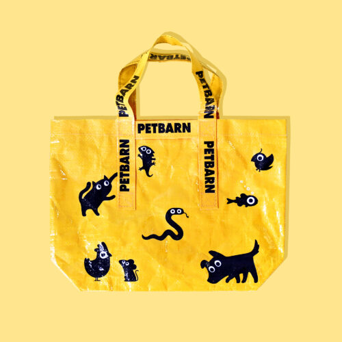 Recycled tote bag