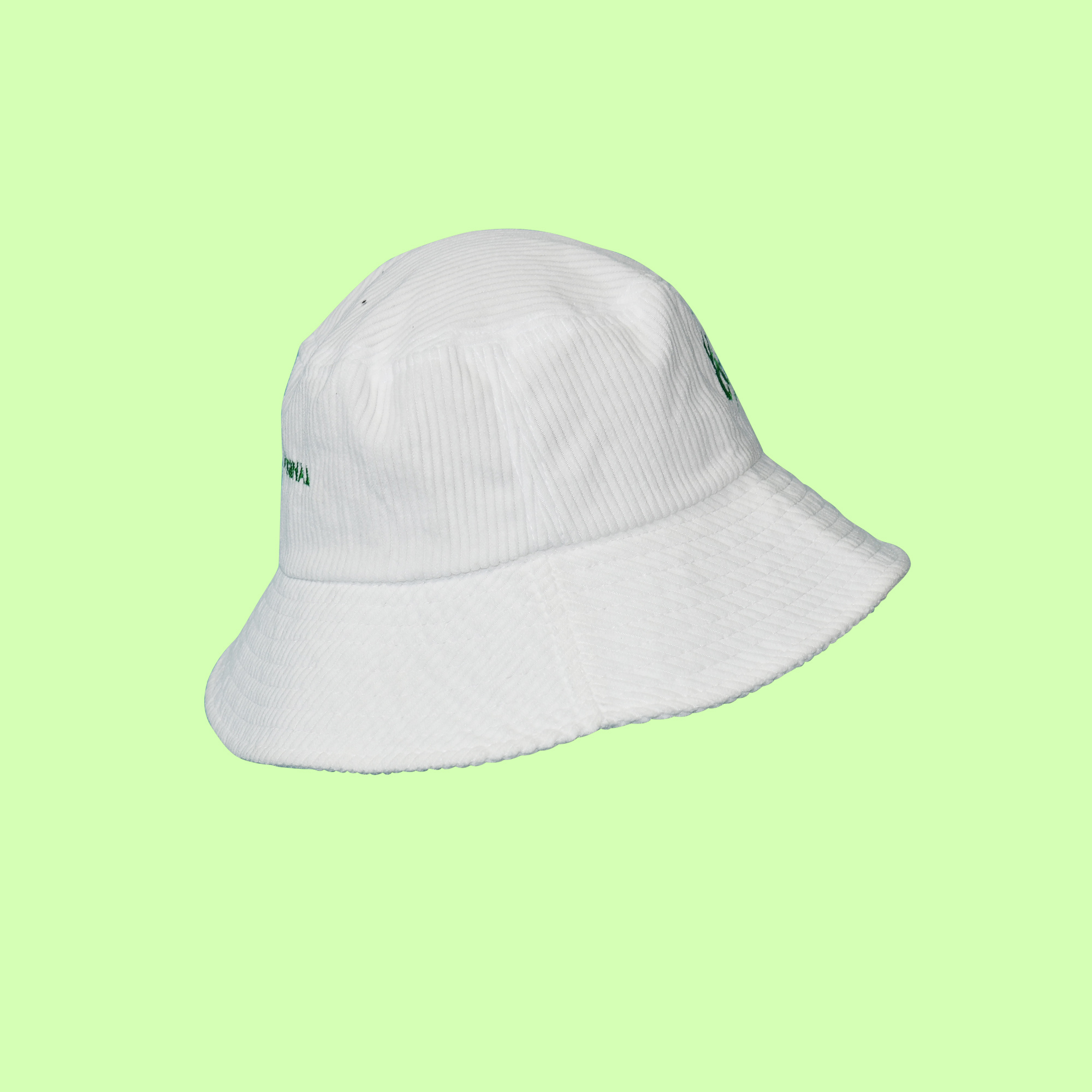 Colour Block Corduroy Bucket Hat
