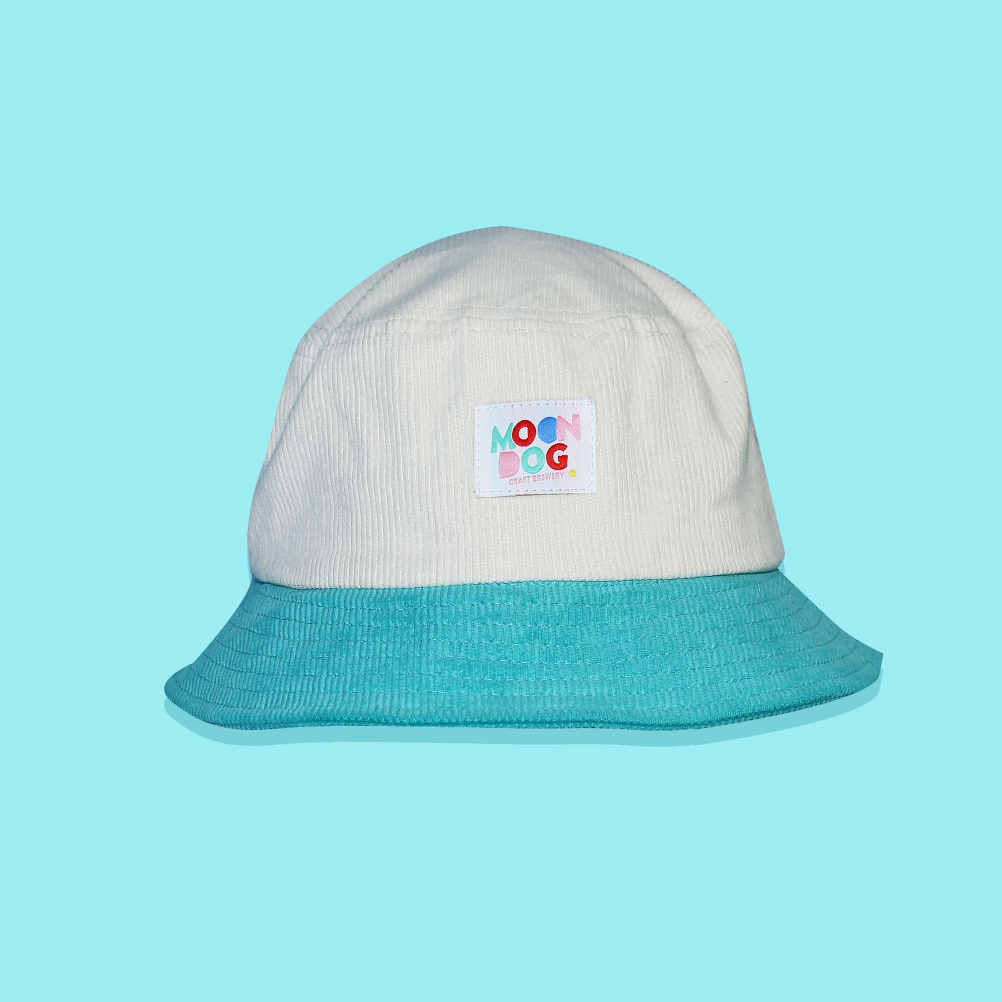 Colour Block Corduroy Bucket Hat