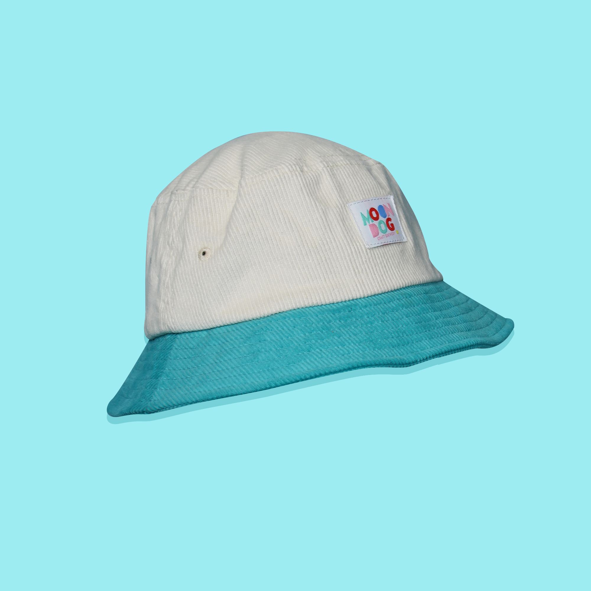 Colour Block Corduroy Bucket Hat