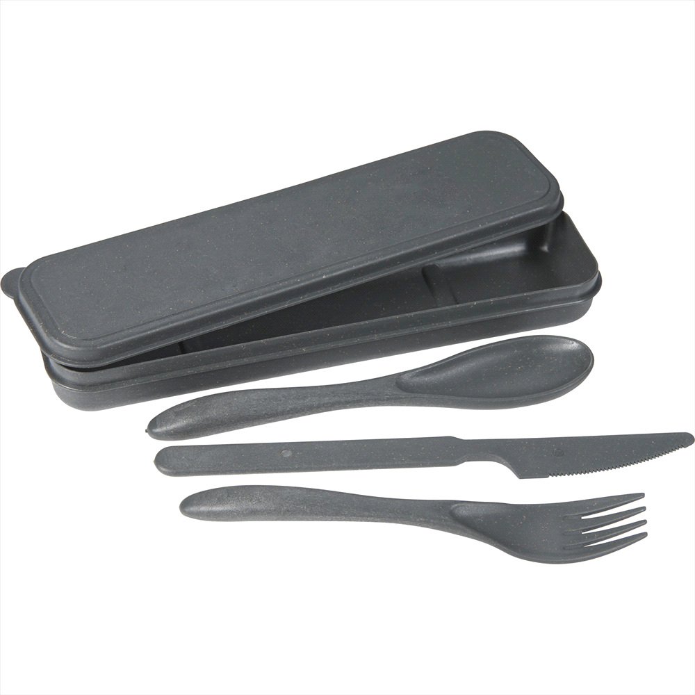 Bamboo Fibre Cutlery Set