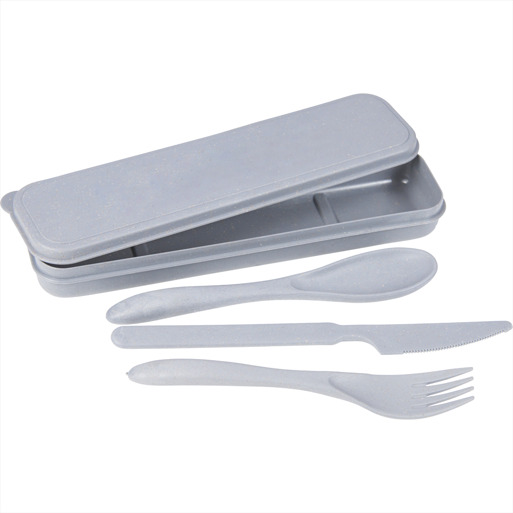 Bamboo Fibre Cutlery Set