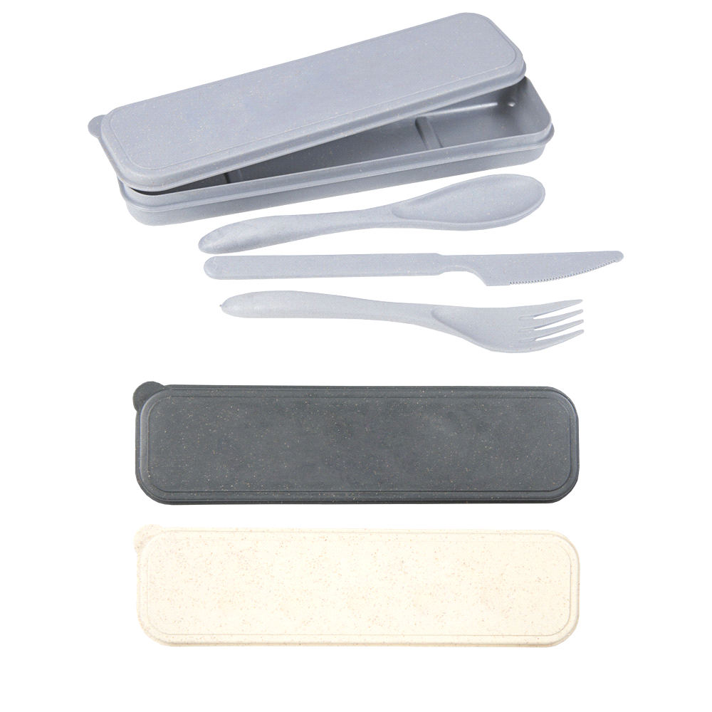 Bamboo Fibre Cutlery Set