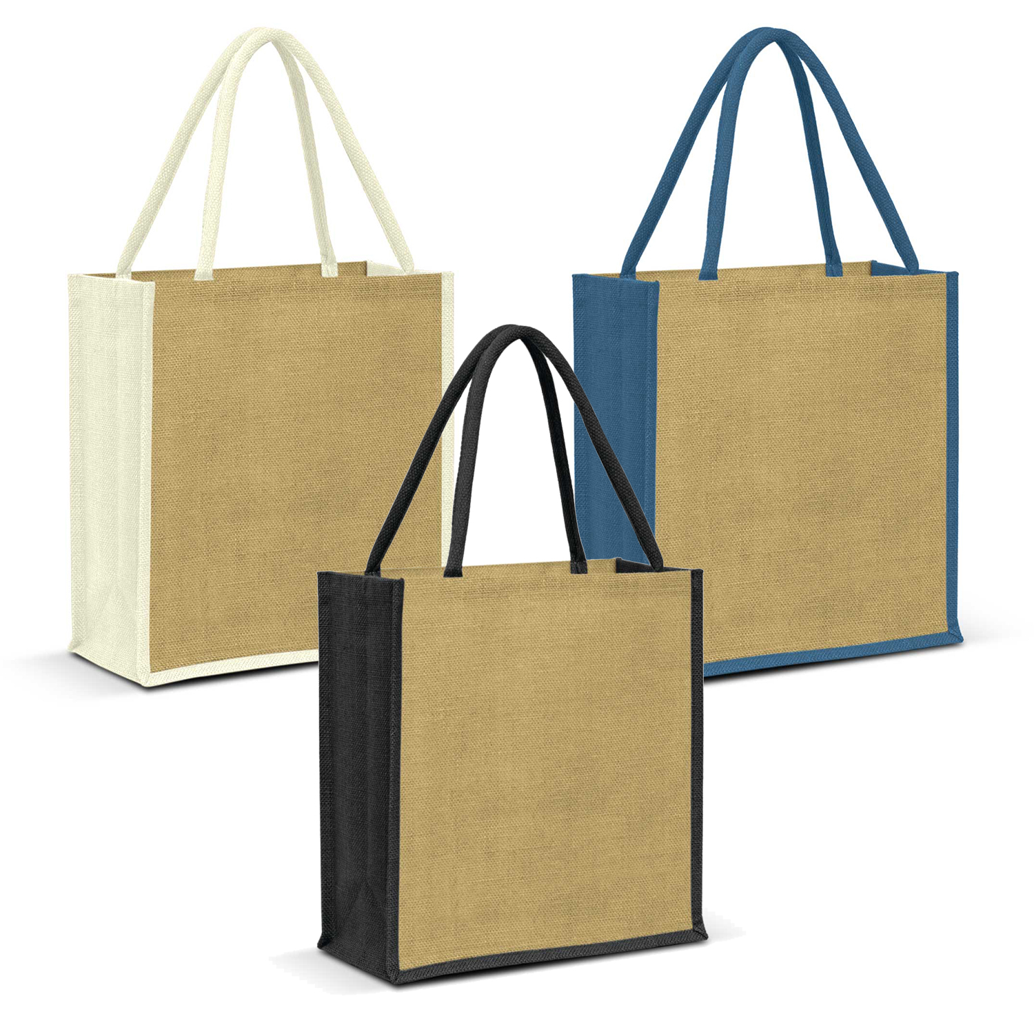 Jute shopping tote bag best sale