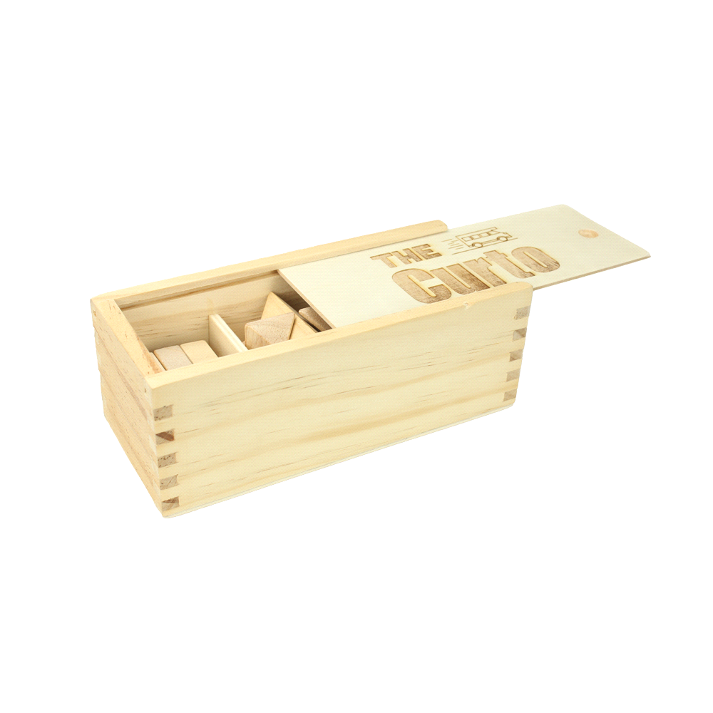Brainiac 3-Piece Wooden Brain Teaser Set
