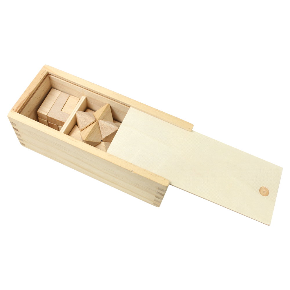 Brainiac 3-Piece Wooden Brain Teaser Set