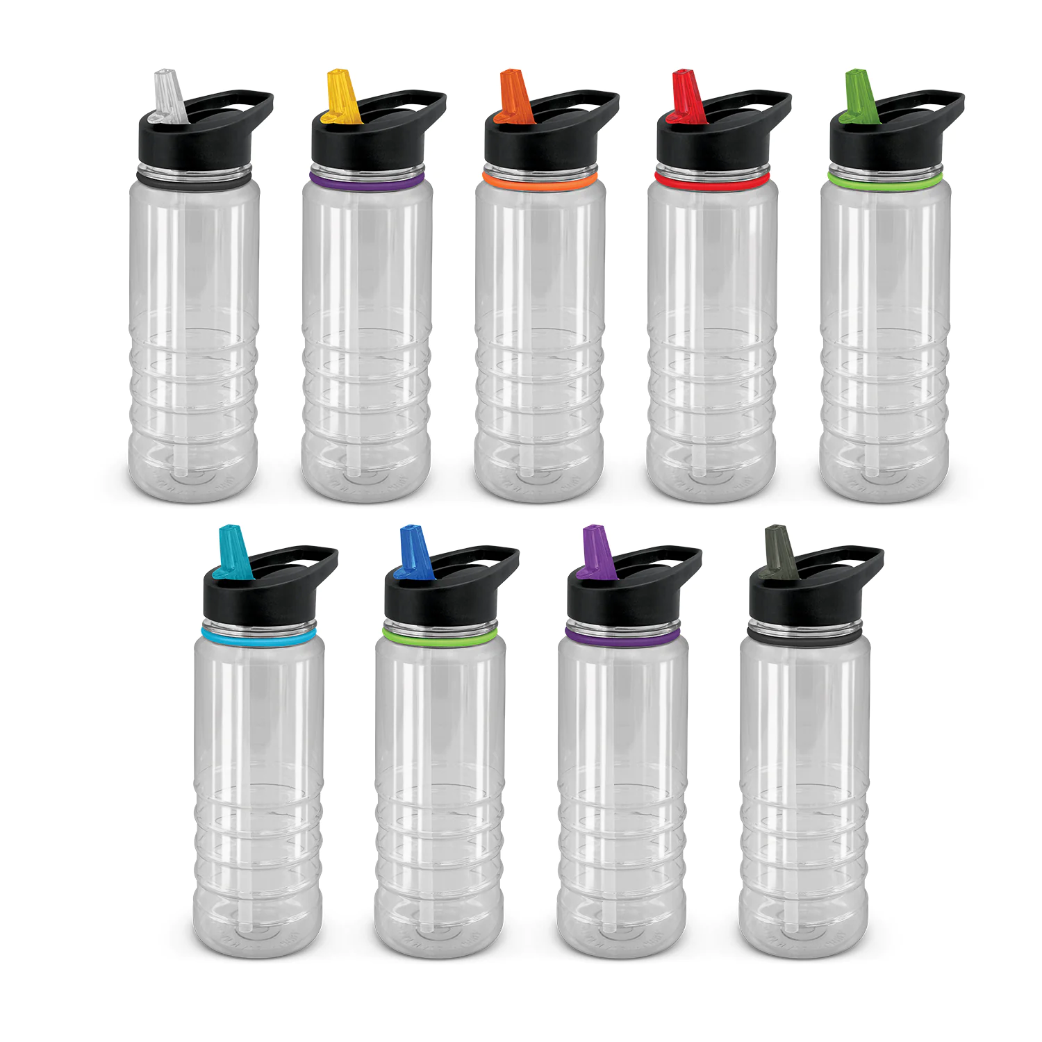 Triton Elite Bottle – Clear and Black