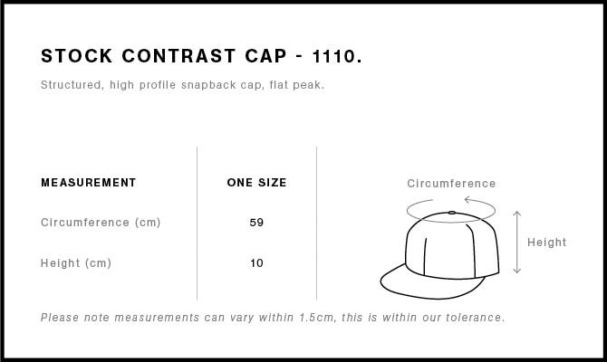 Stock Contrast Trucker