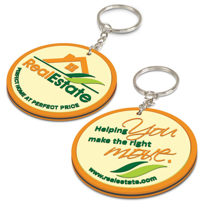 PVC Key Ring Small – Both Sides Moulded
