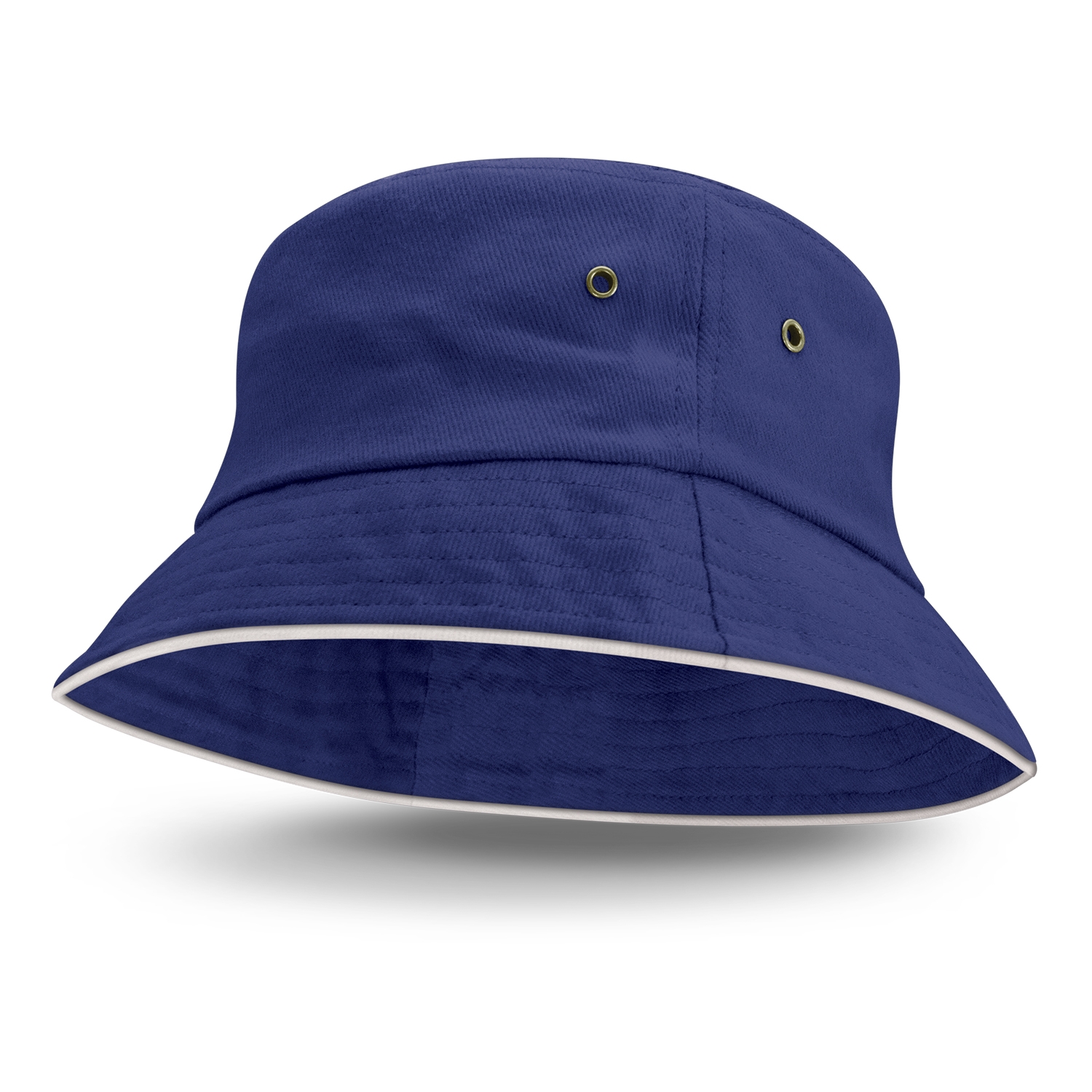 Seaside Bucket Hat – White Edge