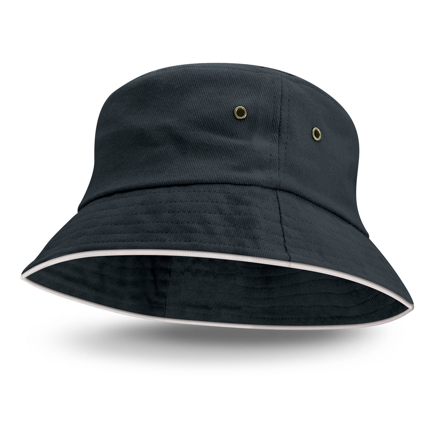 Seaside Bucket Hat – White Edge