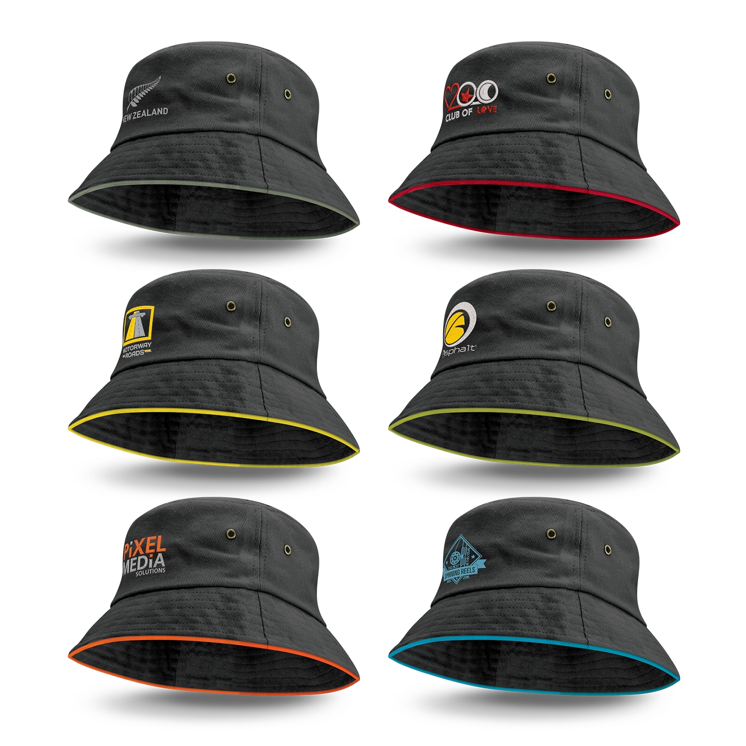 Colour Trim Bondi Hat