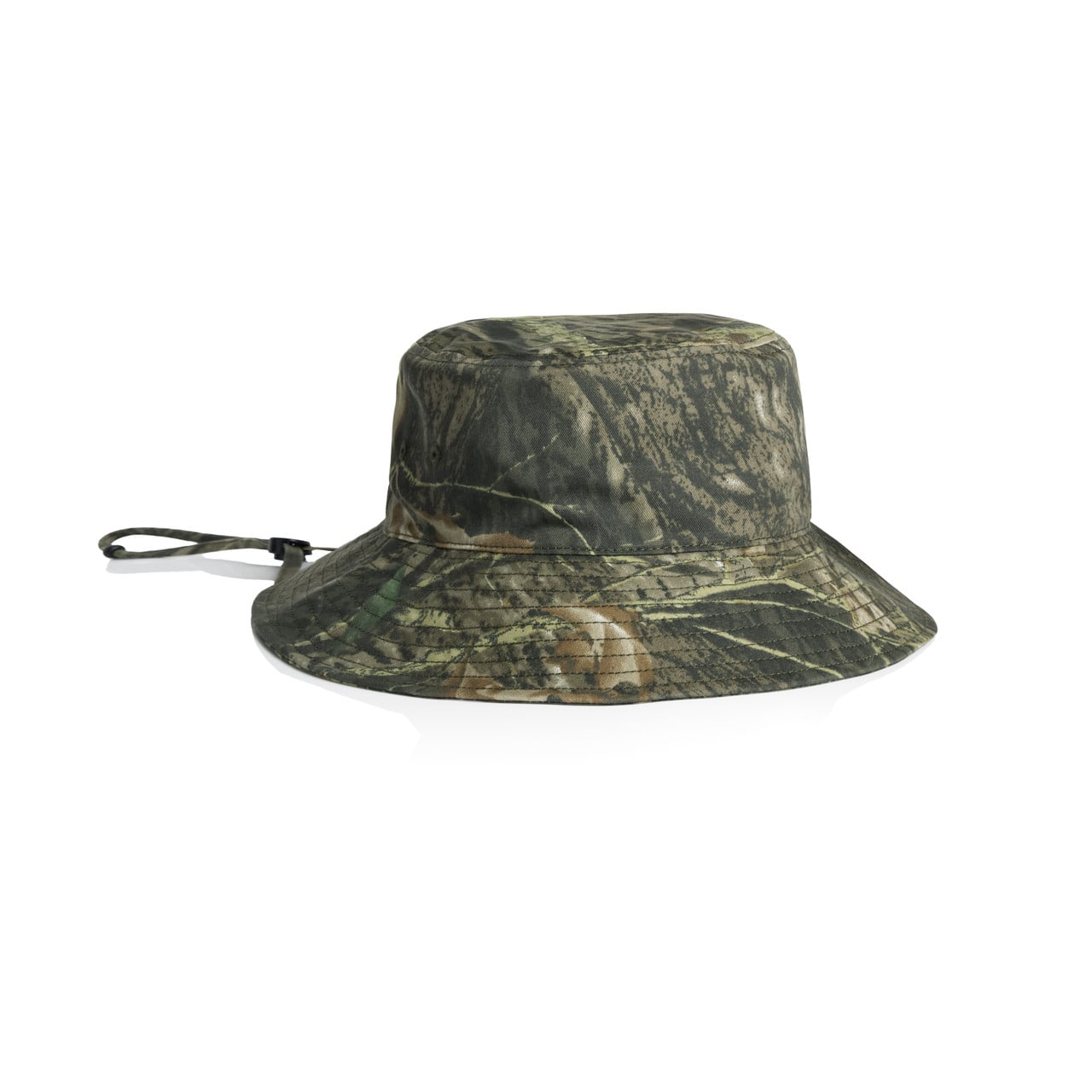 Wide Brim Camo Bucket Hat