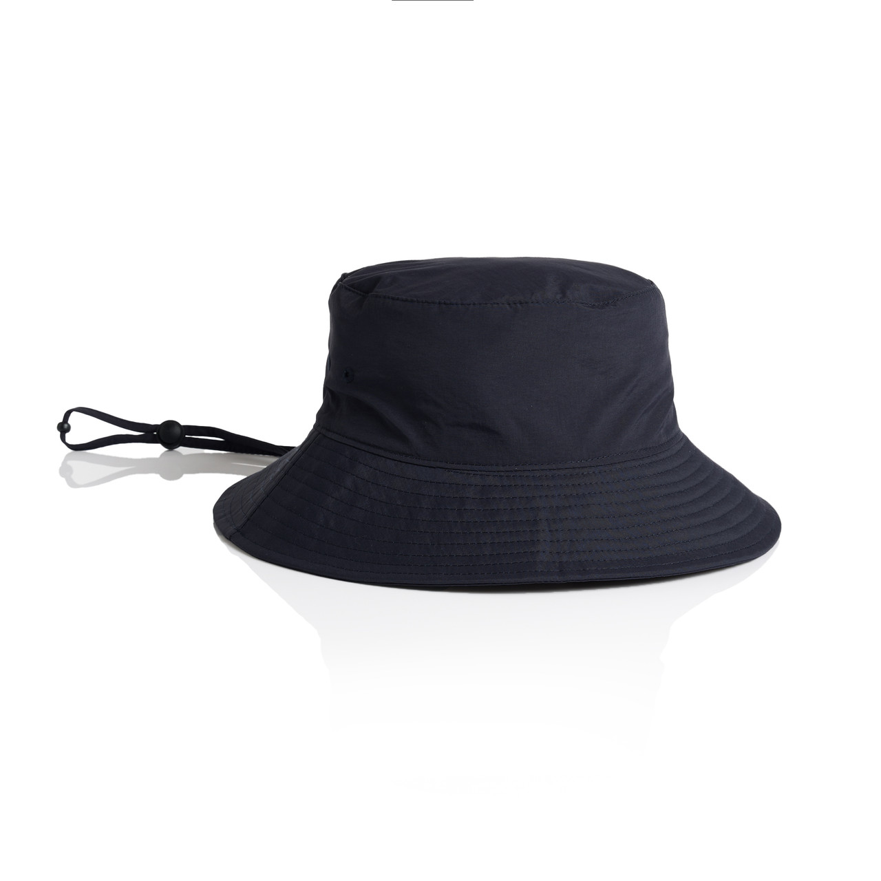 Nylon Wide Brim Bucket Hat