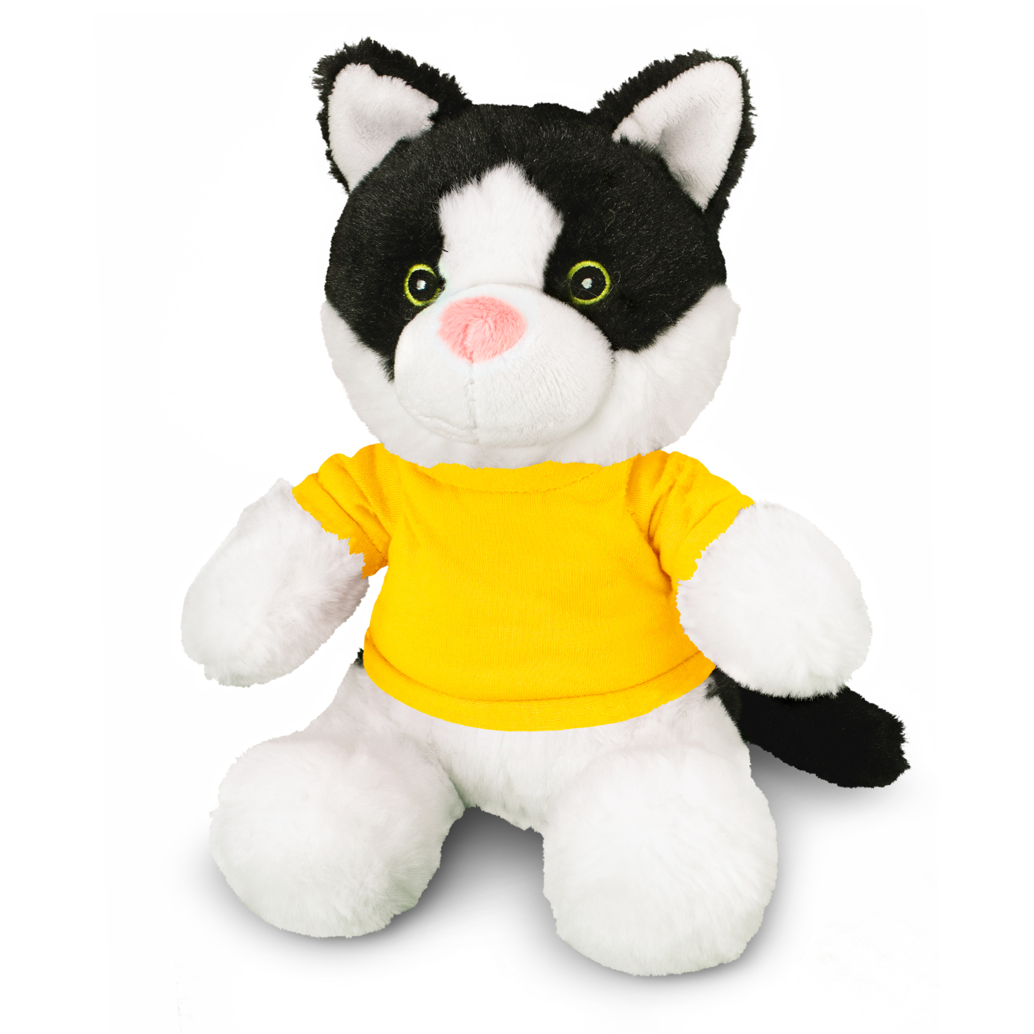 Black cat plush top toy australia