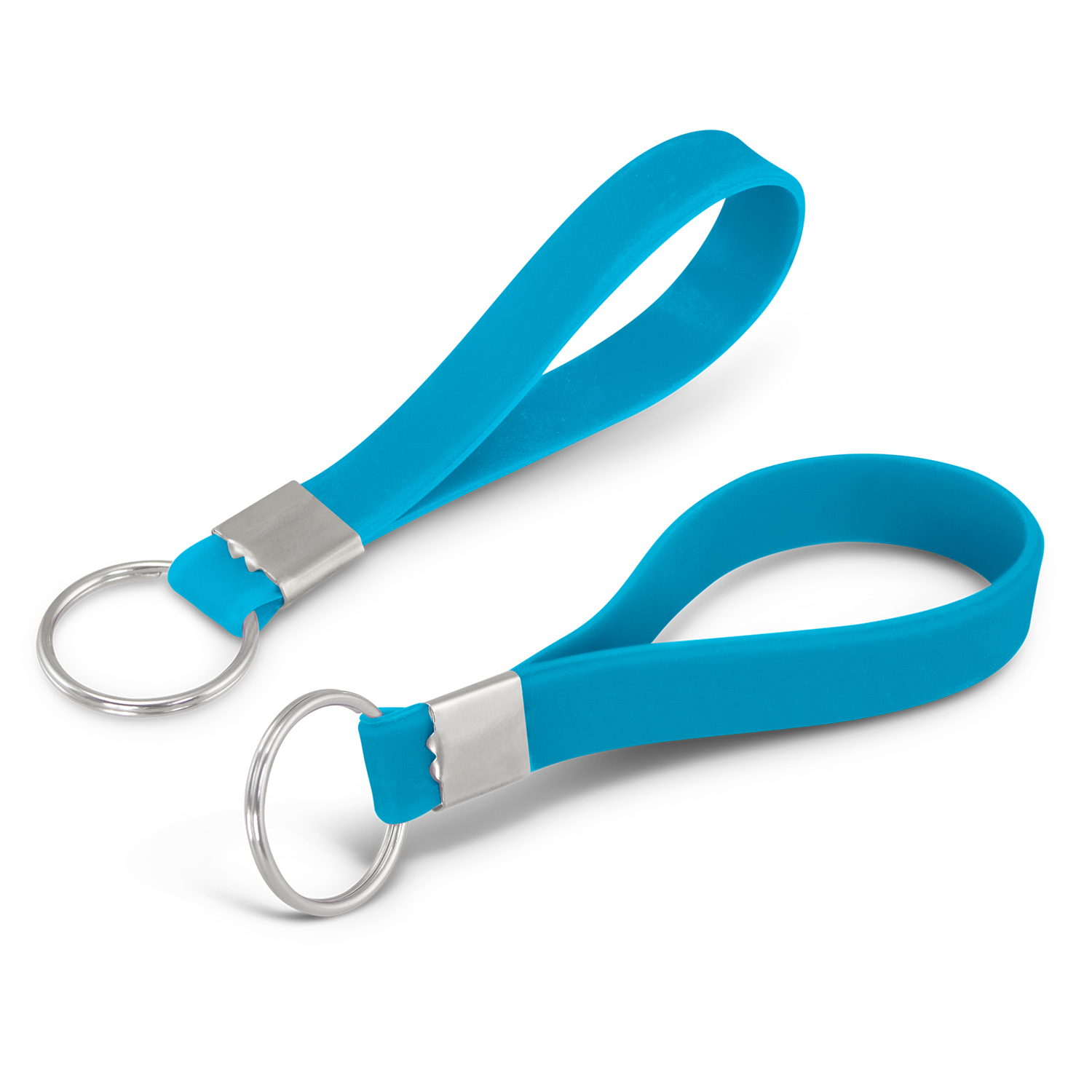 Silicone Key Ring – Debossed