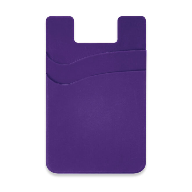 Dual Silicone Phone Wallet – Full Colour