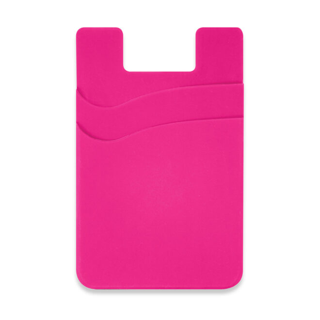Dual Silicone Phone Wallet – Full Colour