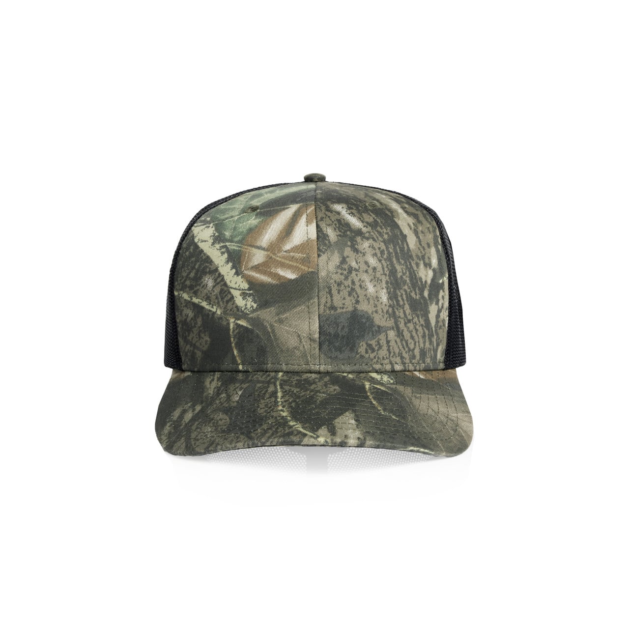 Mesh Contrast Camo Cap