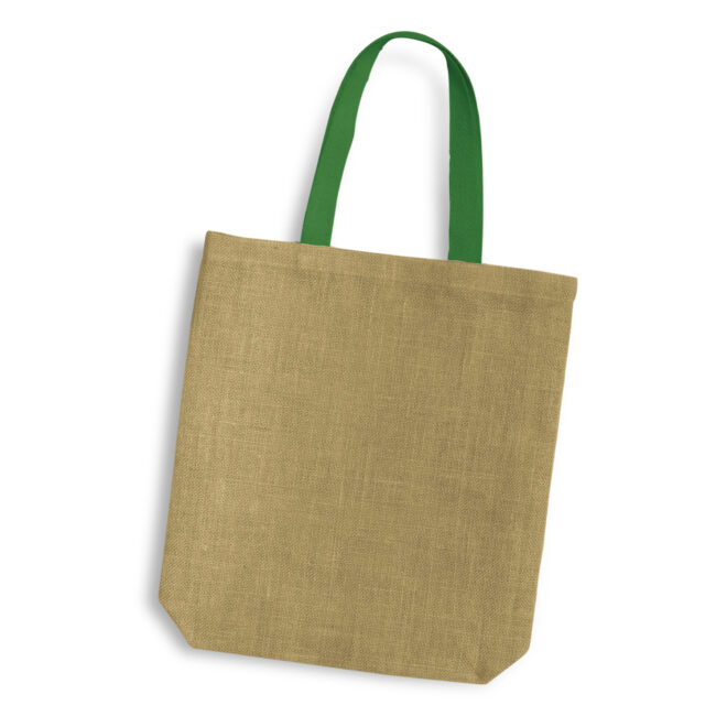 Thera Jute Tote Bag – Coloured Handles