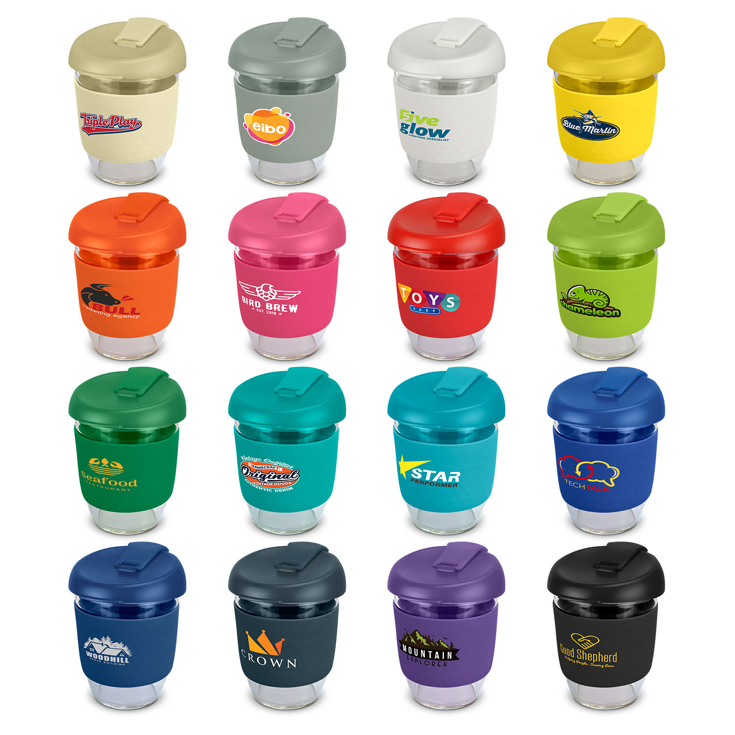 Crystal Clear Borosilicate Cup – 350ml