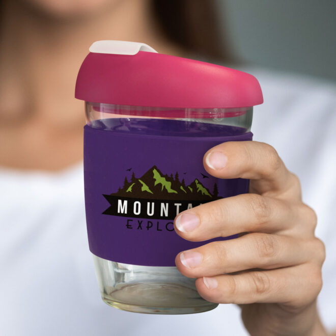 Crystal Clear Borosilicate Cup – 350ml