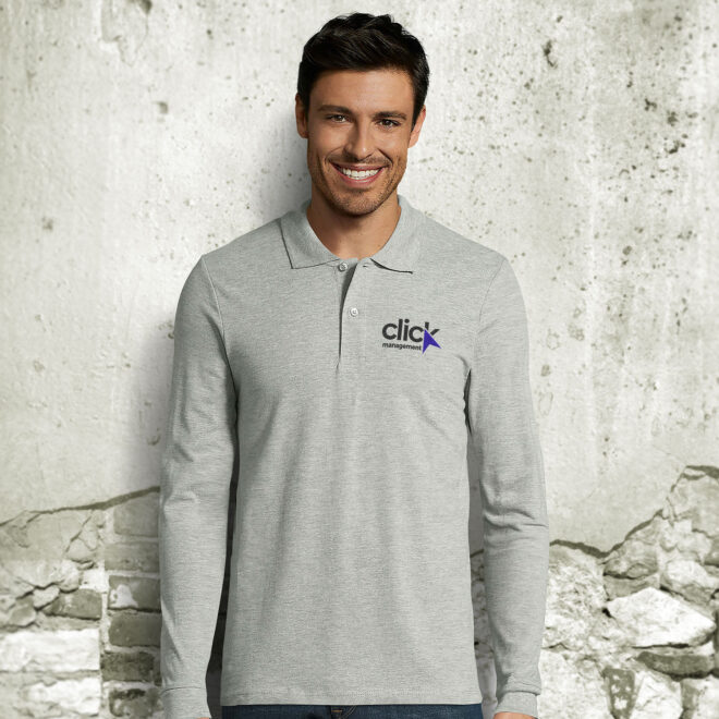 SOLS Perfect Men’s Long Sleeve Polo