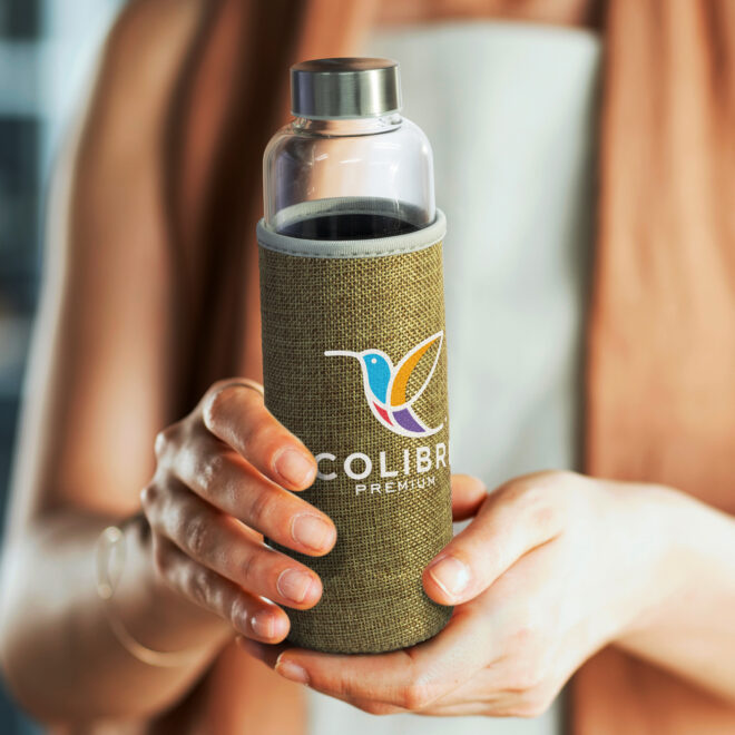 Venus Glass Bottle – Natural Sleeve