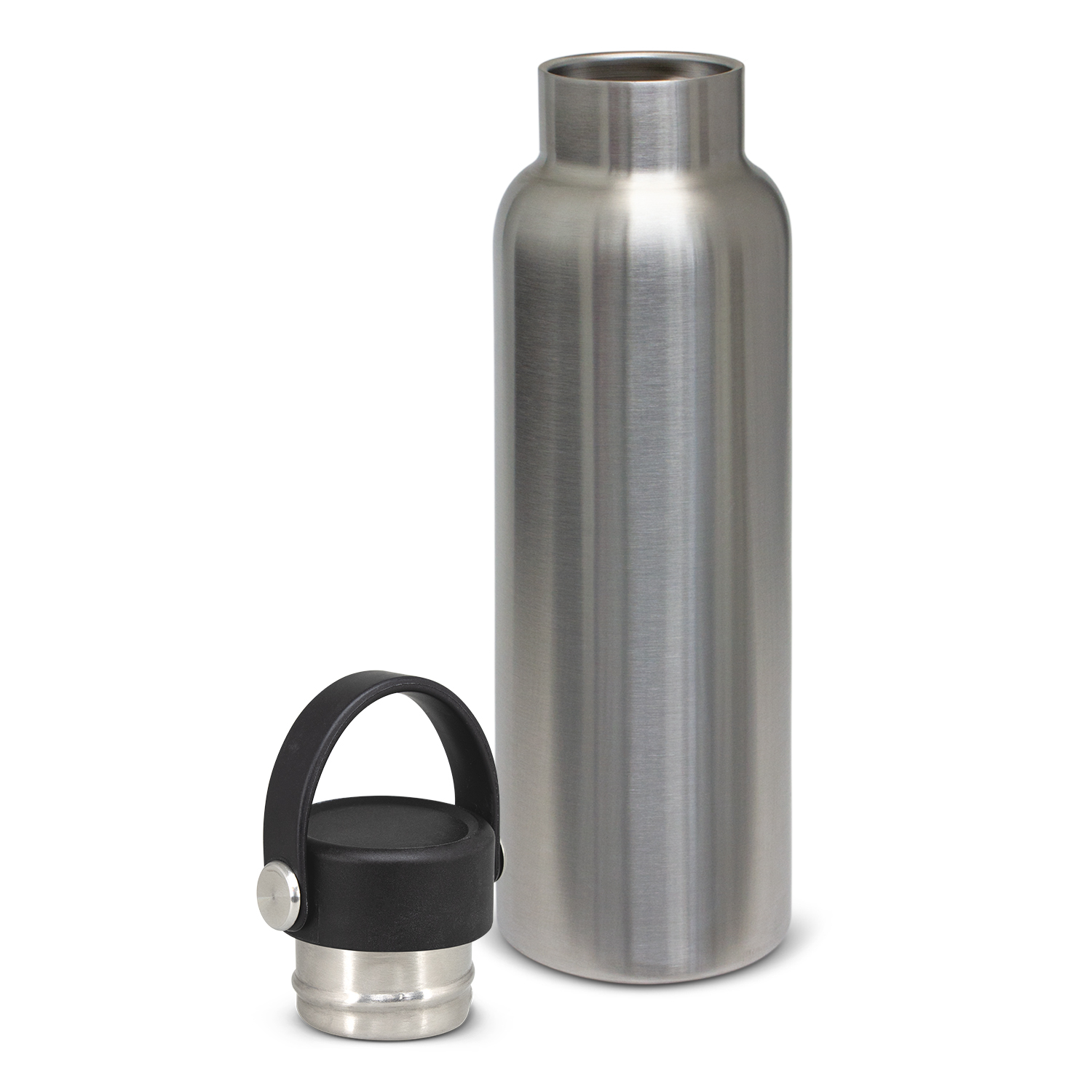 Nomad Vacuum Bottle Stainless – Carry Lid