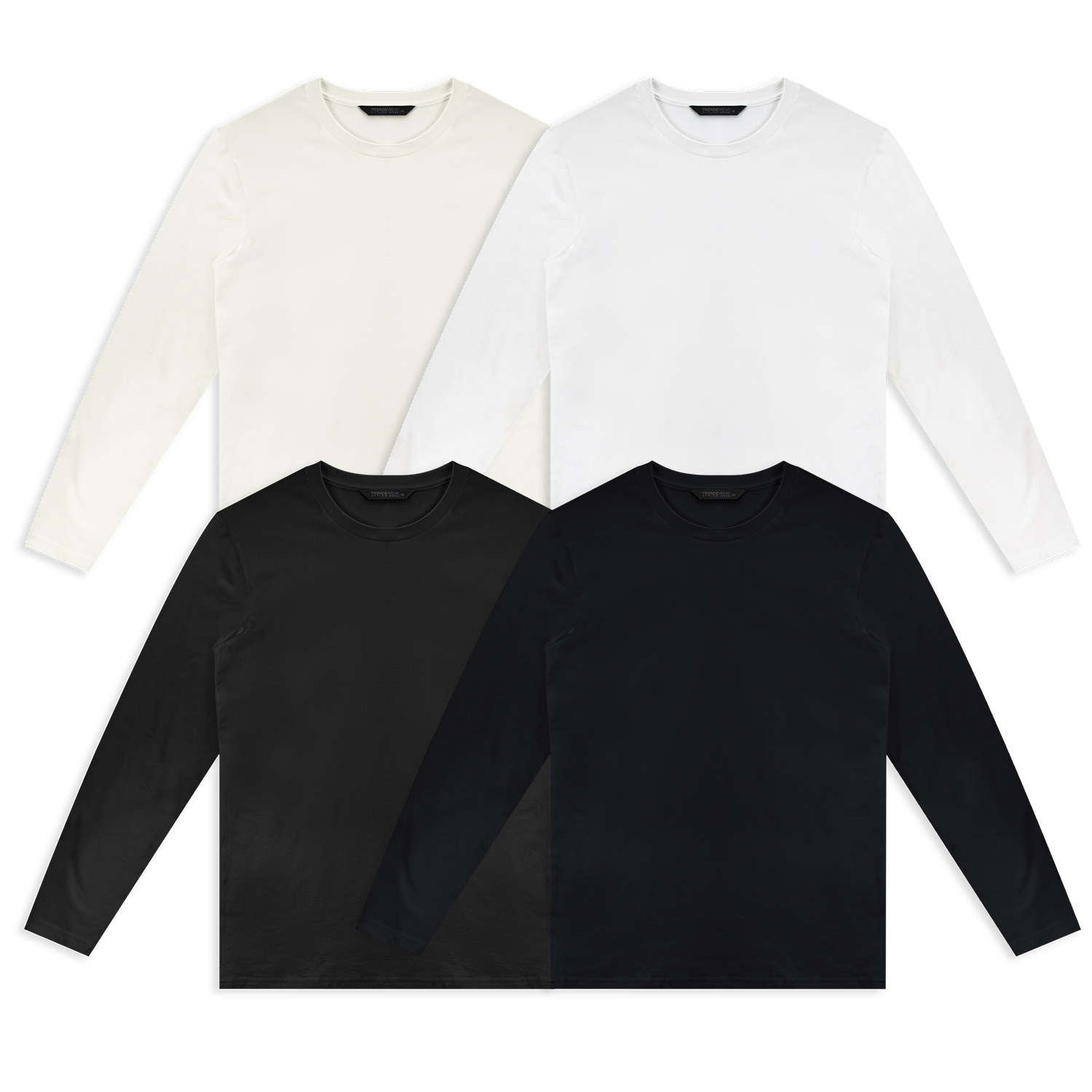 TRENDSWEAR Harlow Men’s Long Sleeve Crew