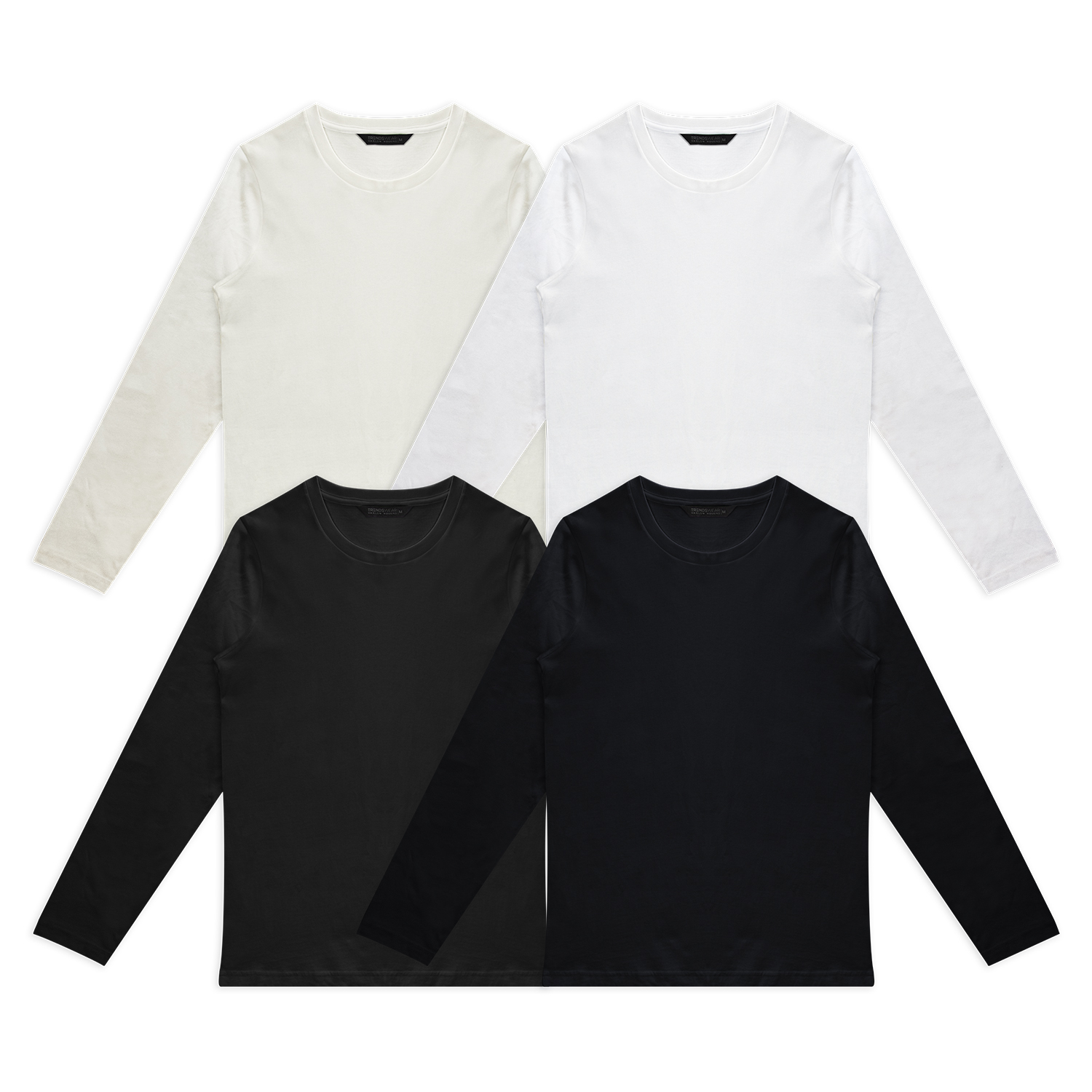 TRENDSWEAR Harlow Women’s Long Sleeve Crew