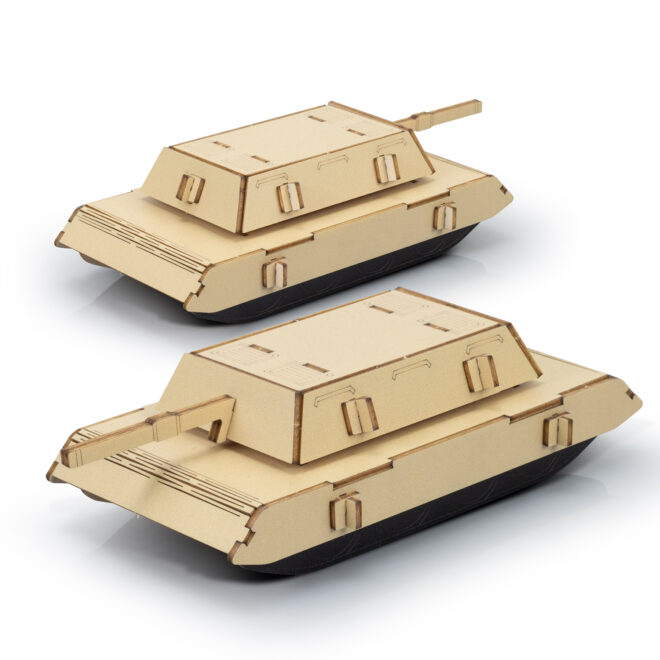 BRANDCRAFT Tank Wooden Model