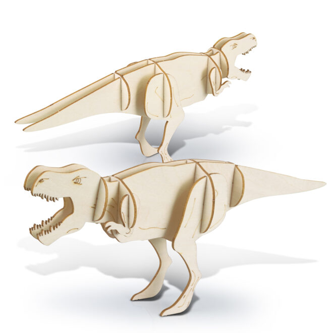 BRANDCRAFT Tyrannosaurus Rex Wooden Model