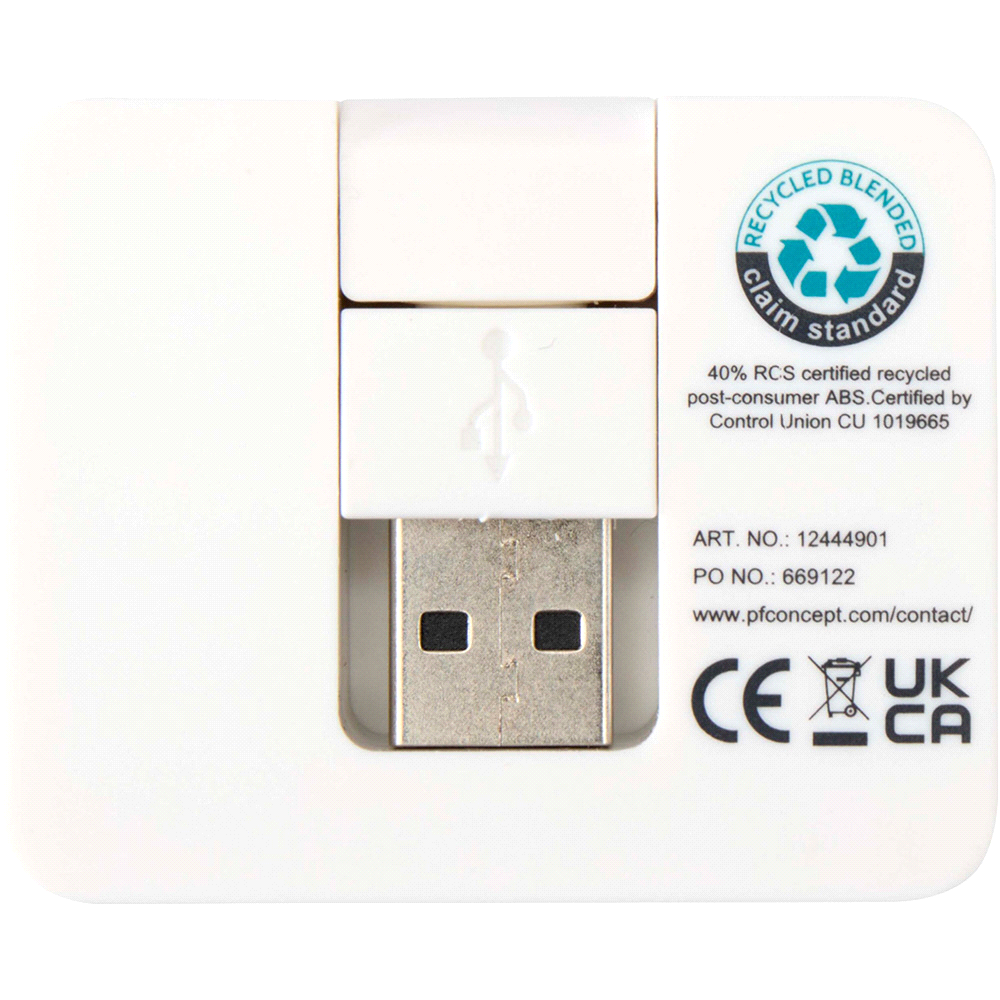 Gaia 4-Port USB Hub w/ USB-A & Type-C Output & Dual Input