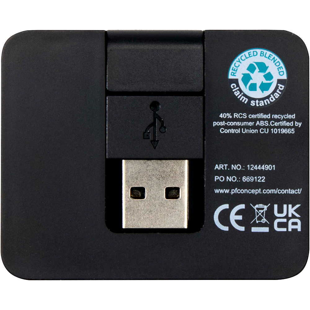 Gaia 4-Port USB Hub w/ USB-A & Type-C Output & Dual Input