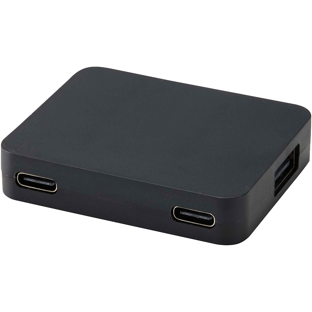 Gaia 4-Port USB Hub w/ USB-A & Type-C Output & Dual Input