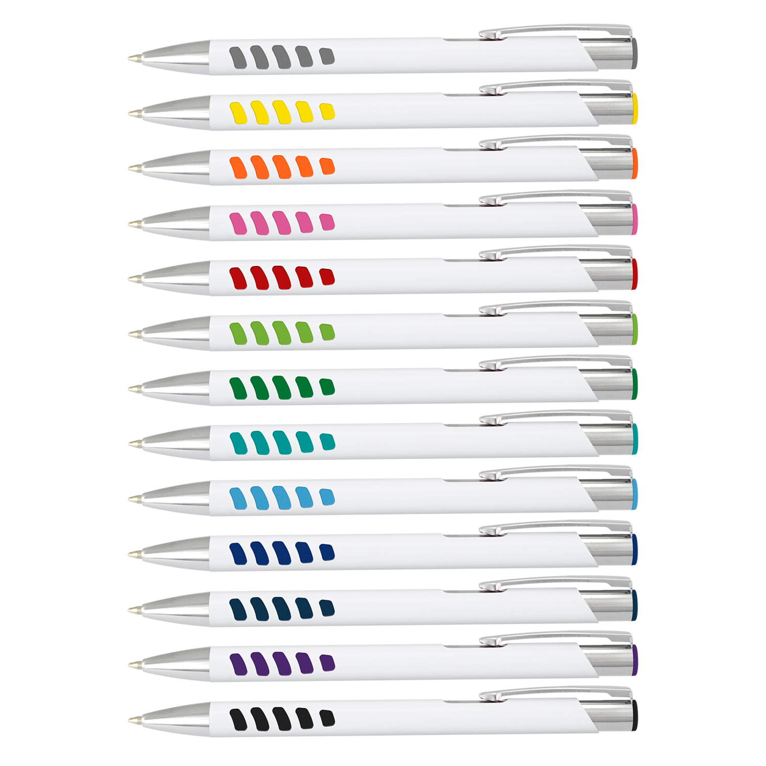 Panama Grip Pen – White Barrel