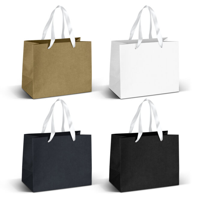 Premium Paper Bag with Ribbon Handles