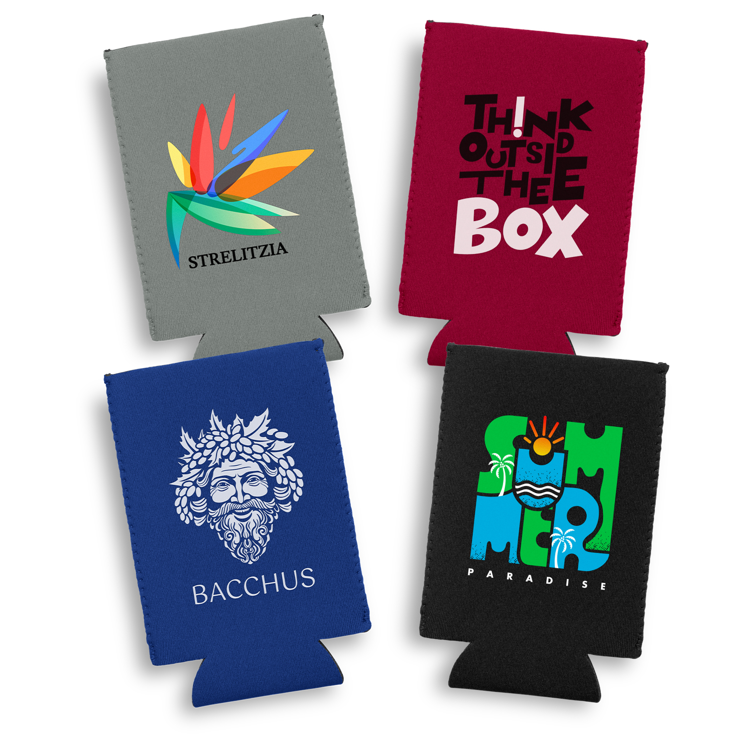 Bergen Slim Can Cooler