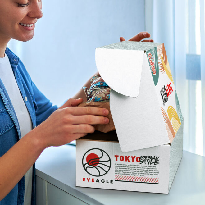 Lock Seal Die Cut Box