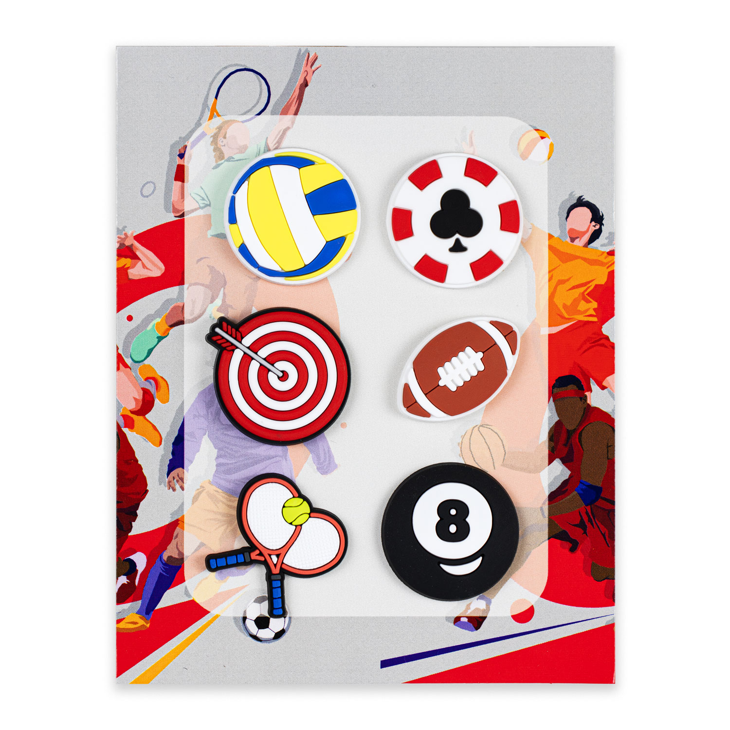 Custom Shoe Charms – 6 Pack