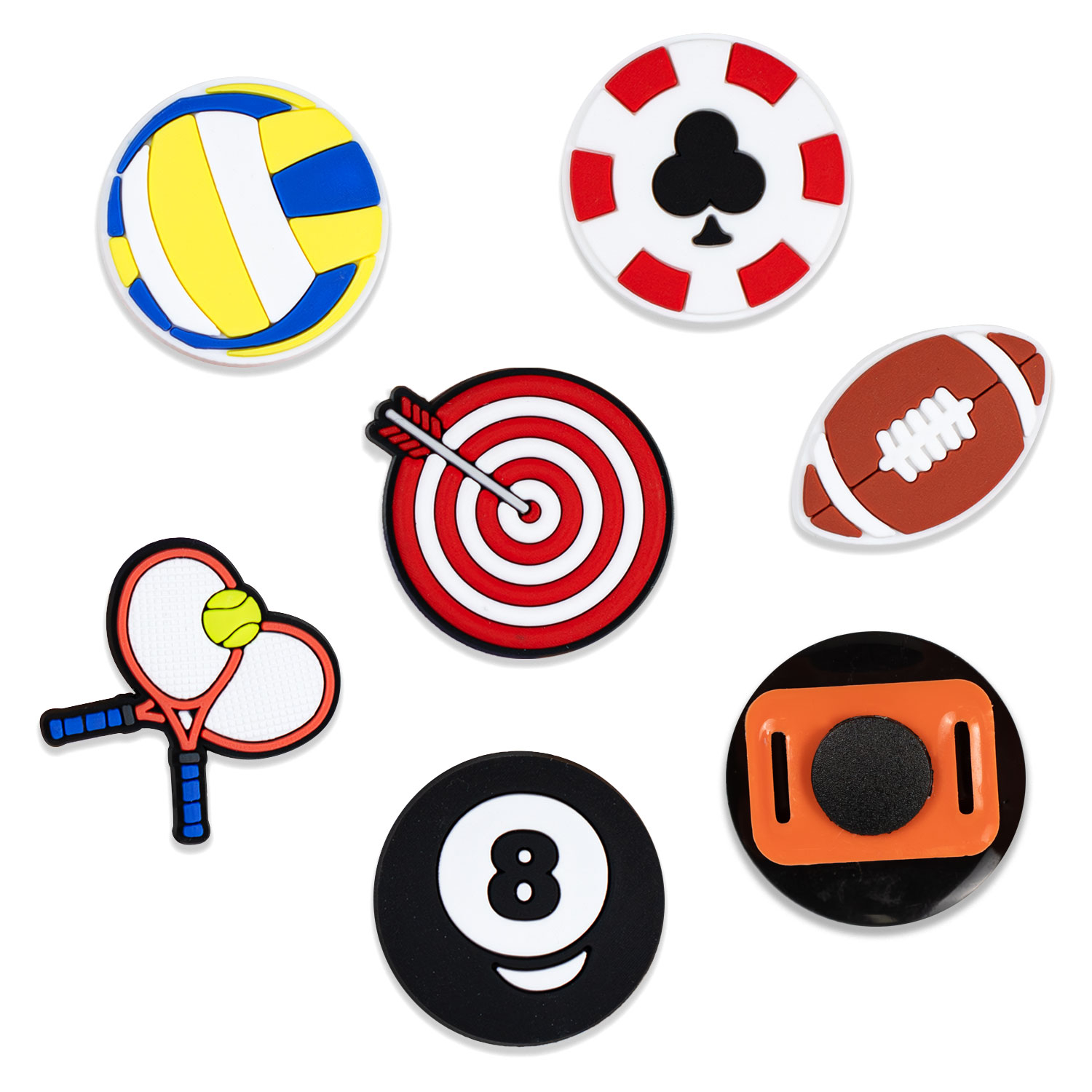 Custom Shoe Charms – 6 Pack