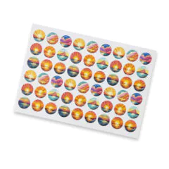 Sticker Sheet 26mm Circle - Matte