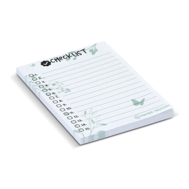Recycled Sticky Pad 100 x 75mm – 50 Sheets