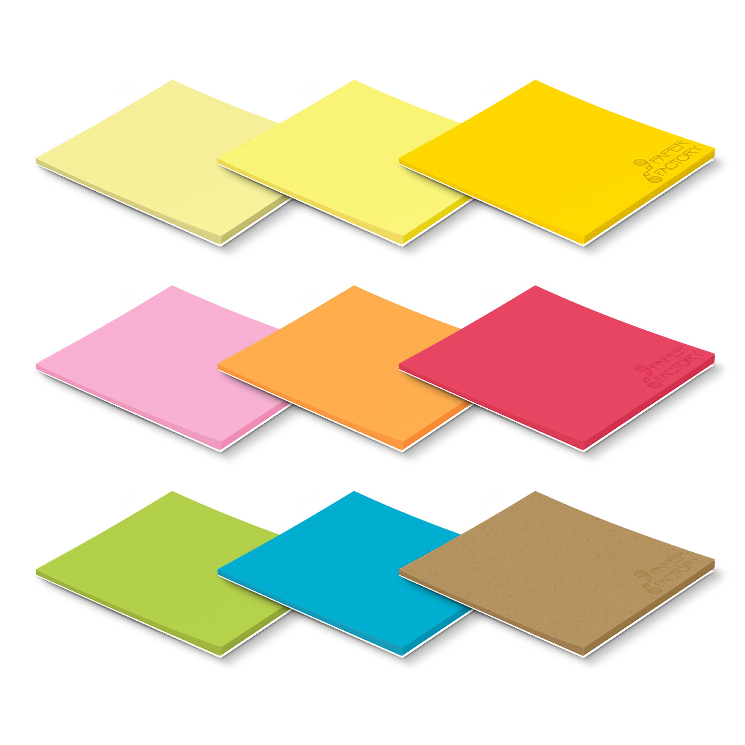 Coloured Sticky Pad 70 x 75mm – 25 Sheets