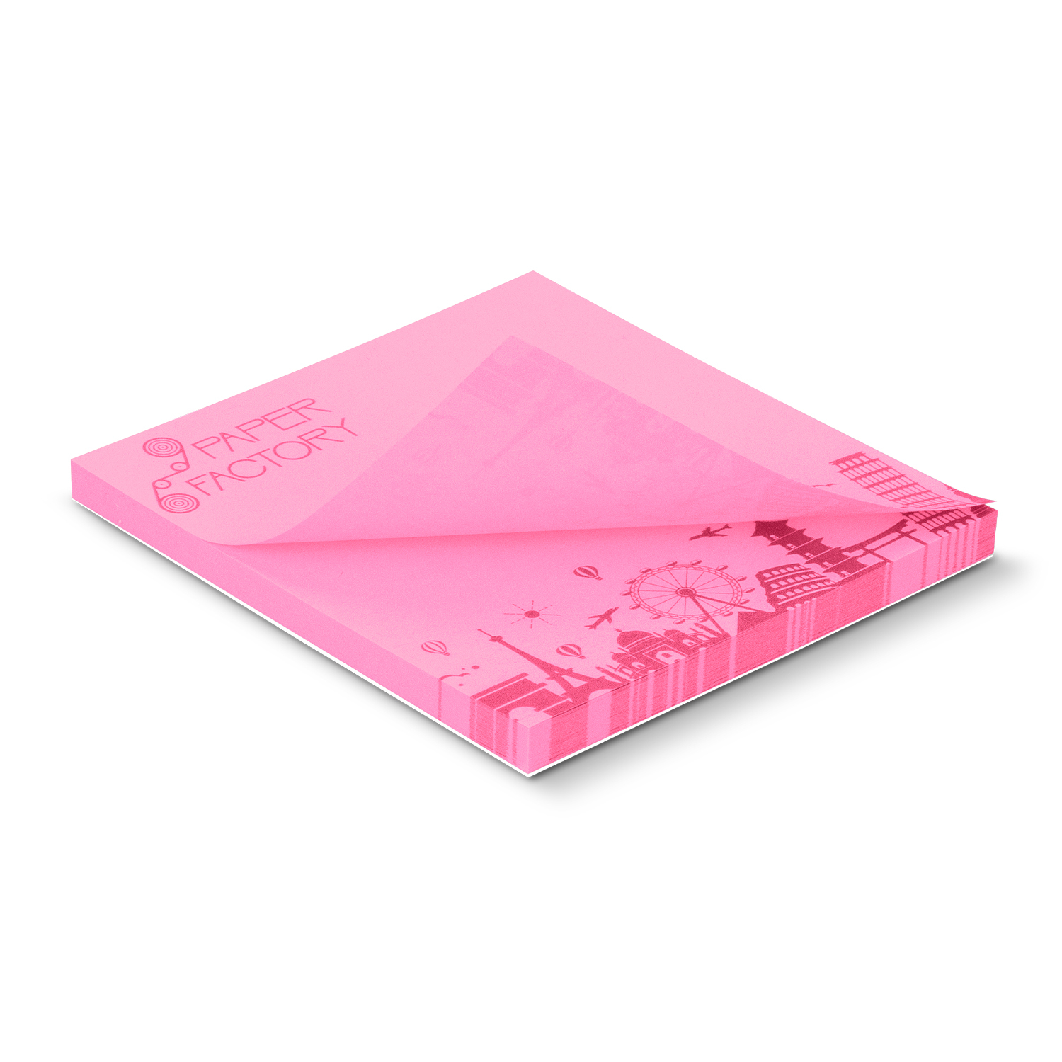 Coloured Sticky Pad 70 x 75mm – 50 Sheets