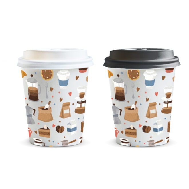 Kudos Paper Coffee Cup – 230ml
