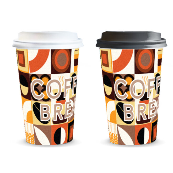Kudos Paper Coffee Cup – 350ml